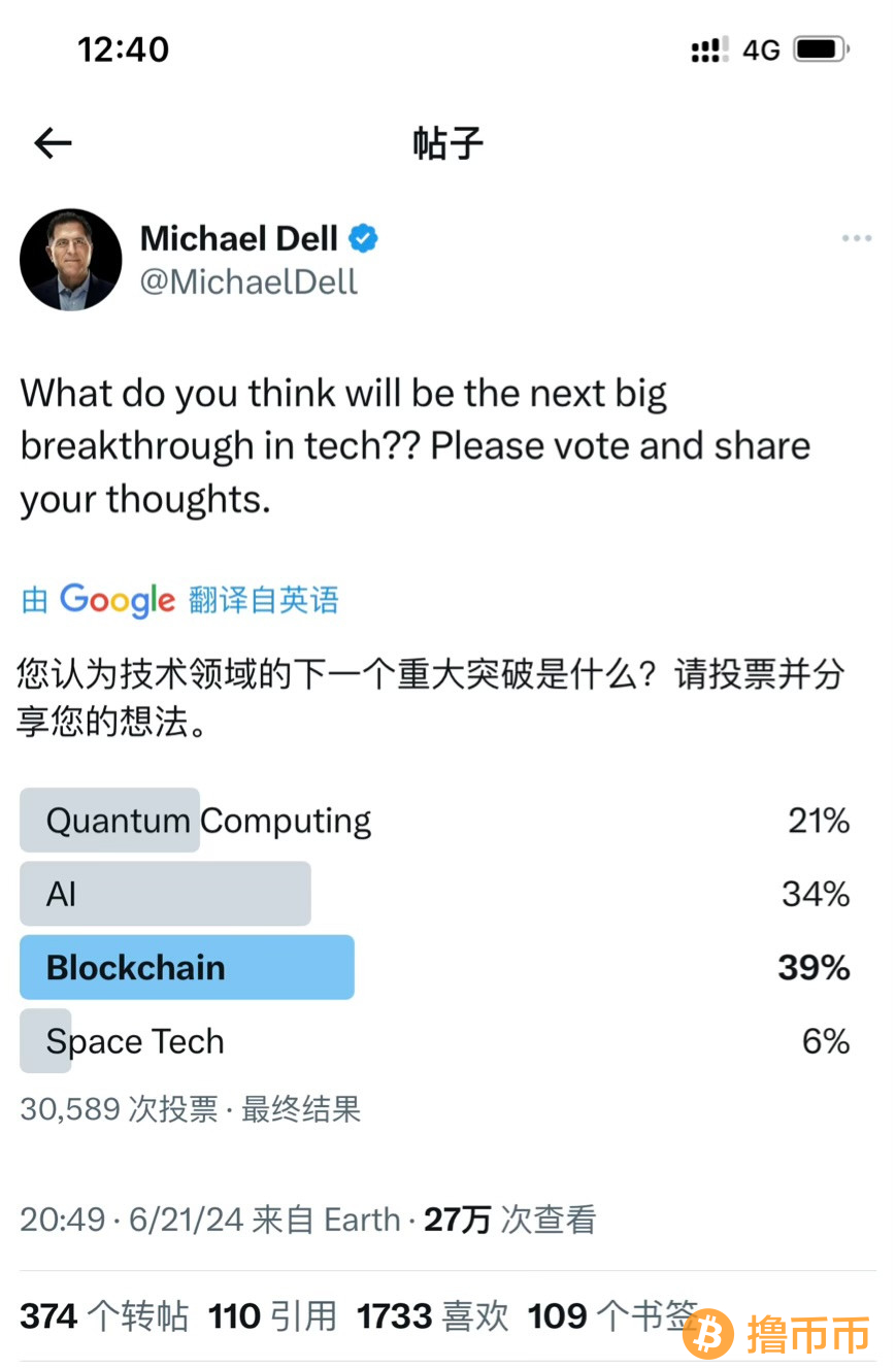 比特币重磅：戴尔CEO入局