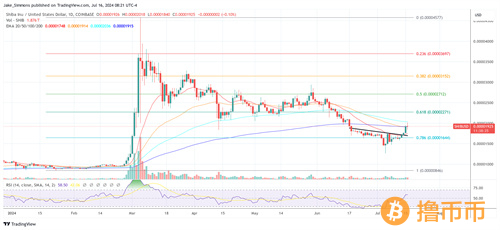 Pullbacksignal认为SHIB有巨大的上升潜力